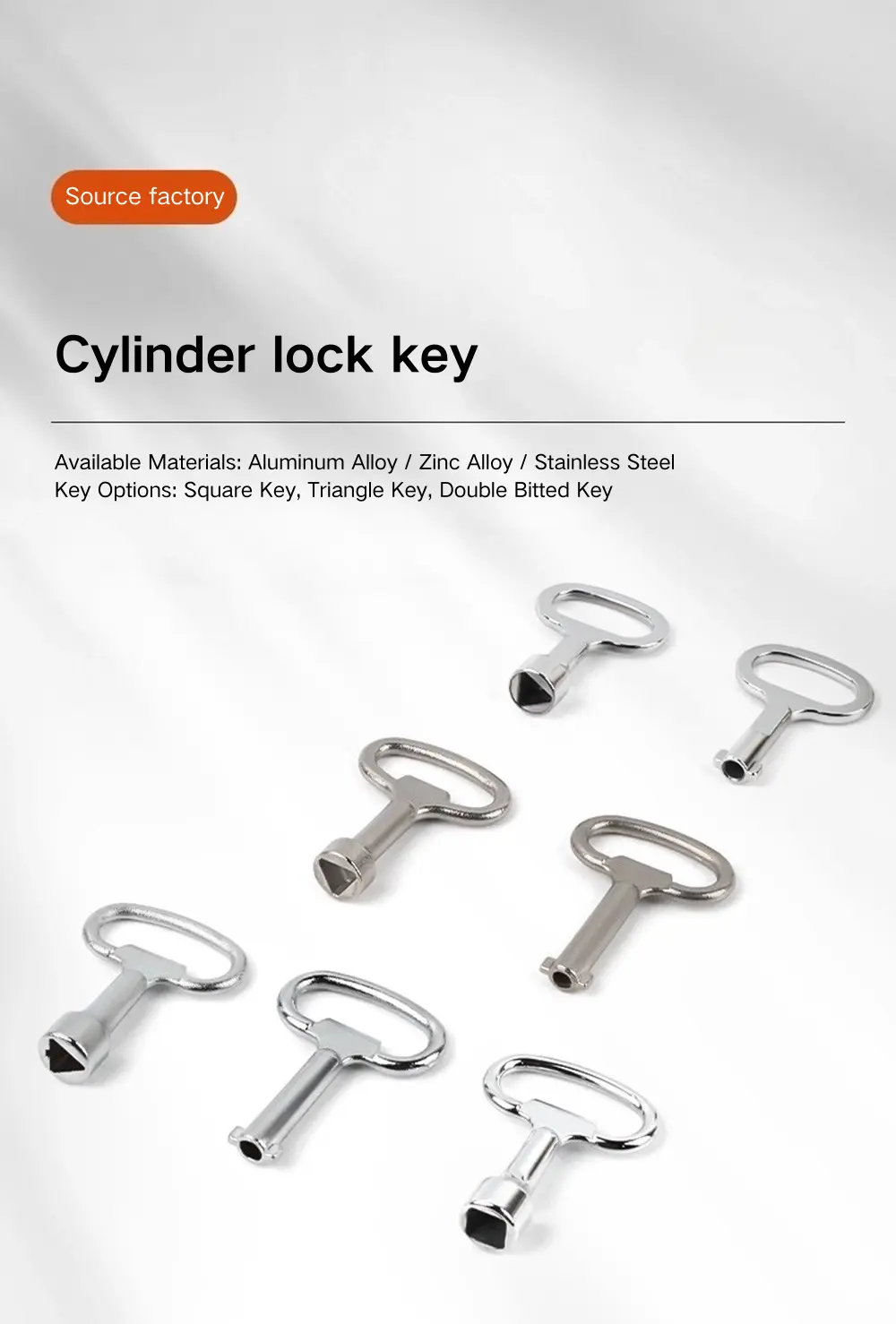 Stainless Steel Square Key