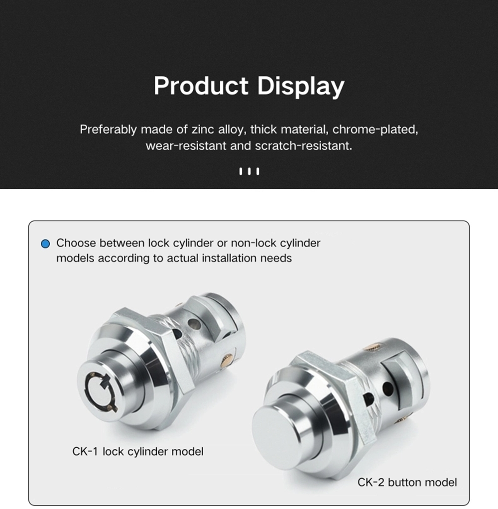 Vending Machines Zinc Alloy Cylinder Lock
